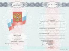 Диплом колледжа с 2007 по 2009 годы